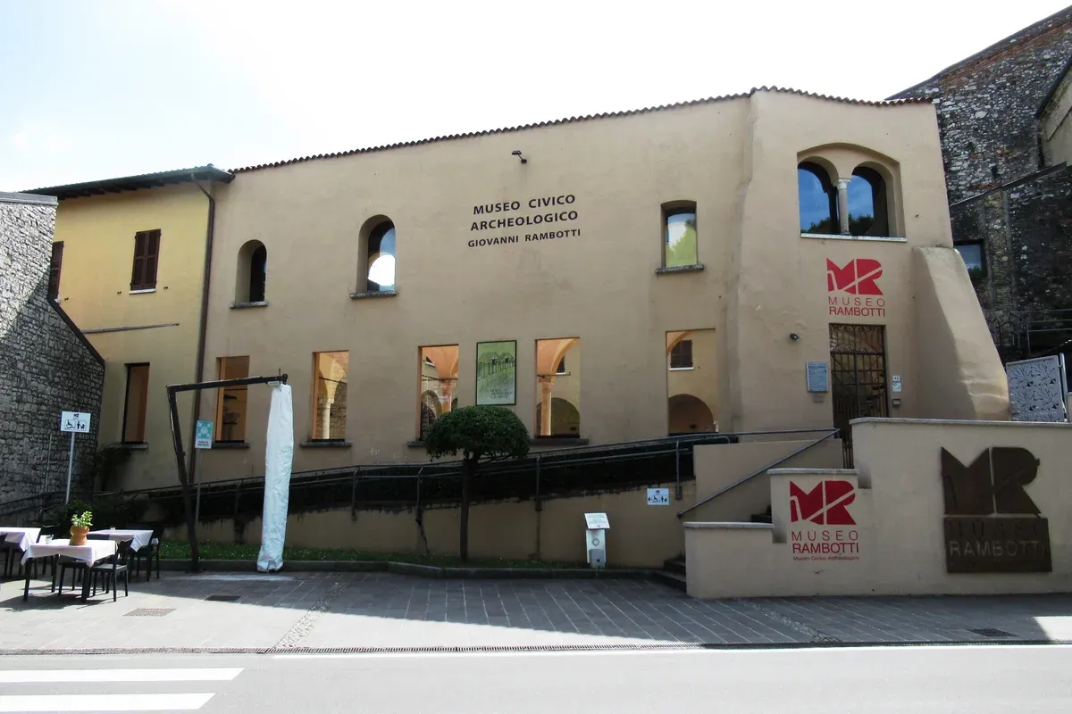 The Rambotti civic archaeological museum building in Desenzano del Garda, Lake Garda, Italy
